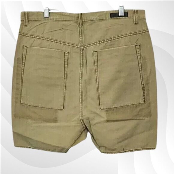 2/$50 Man X OneTeaspoon Militaire Drop Crotch Bunker Shorts Size 32 - Picture 4 of 8